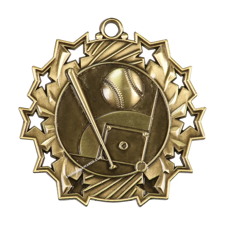 Ten Star Sport Medals  Style 7S5001