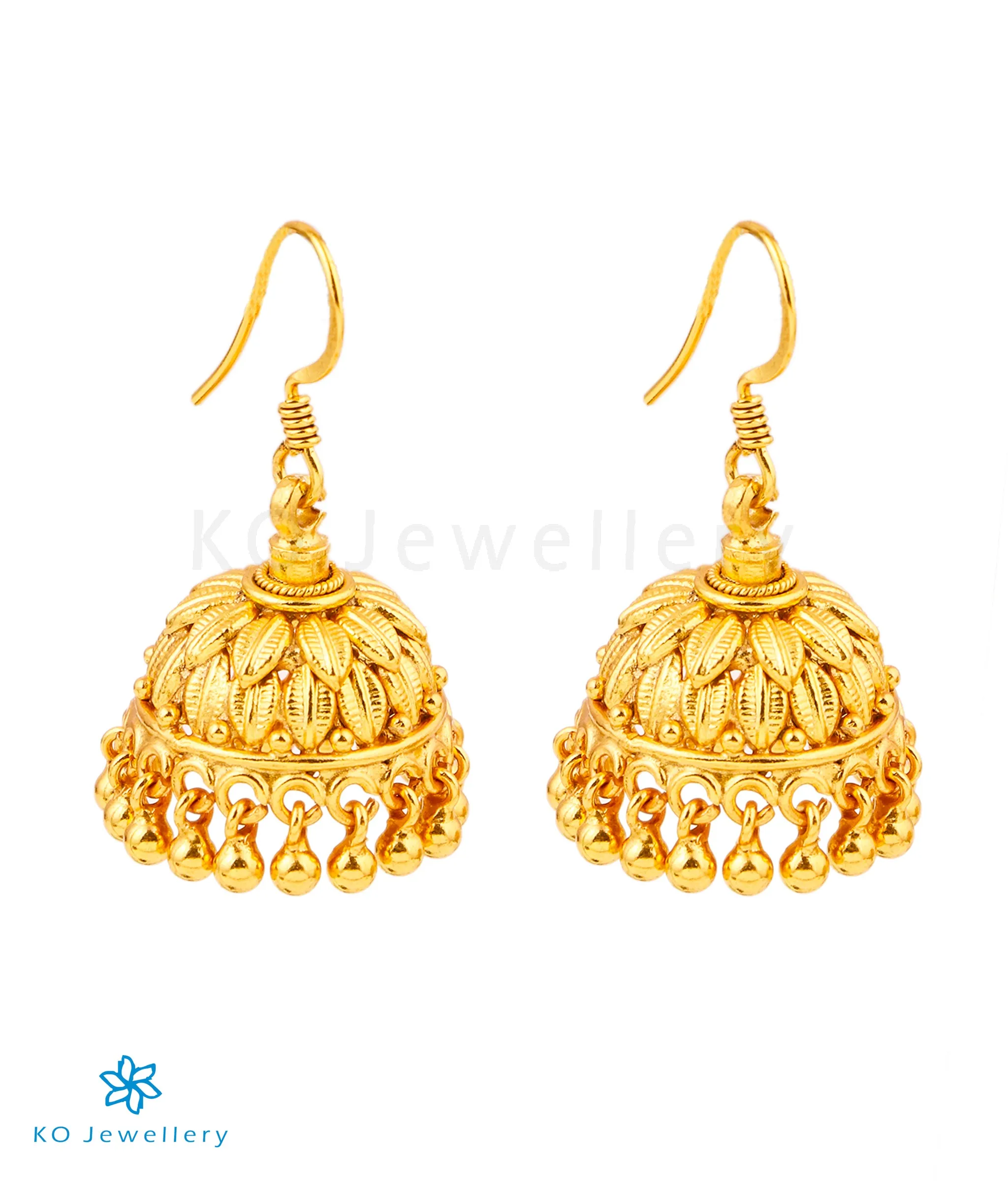 The Abhata Silver Jhumka