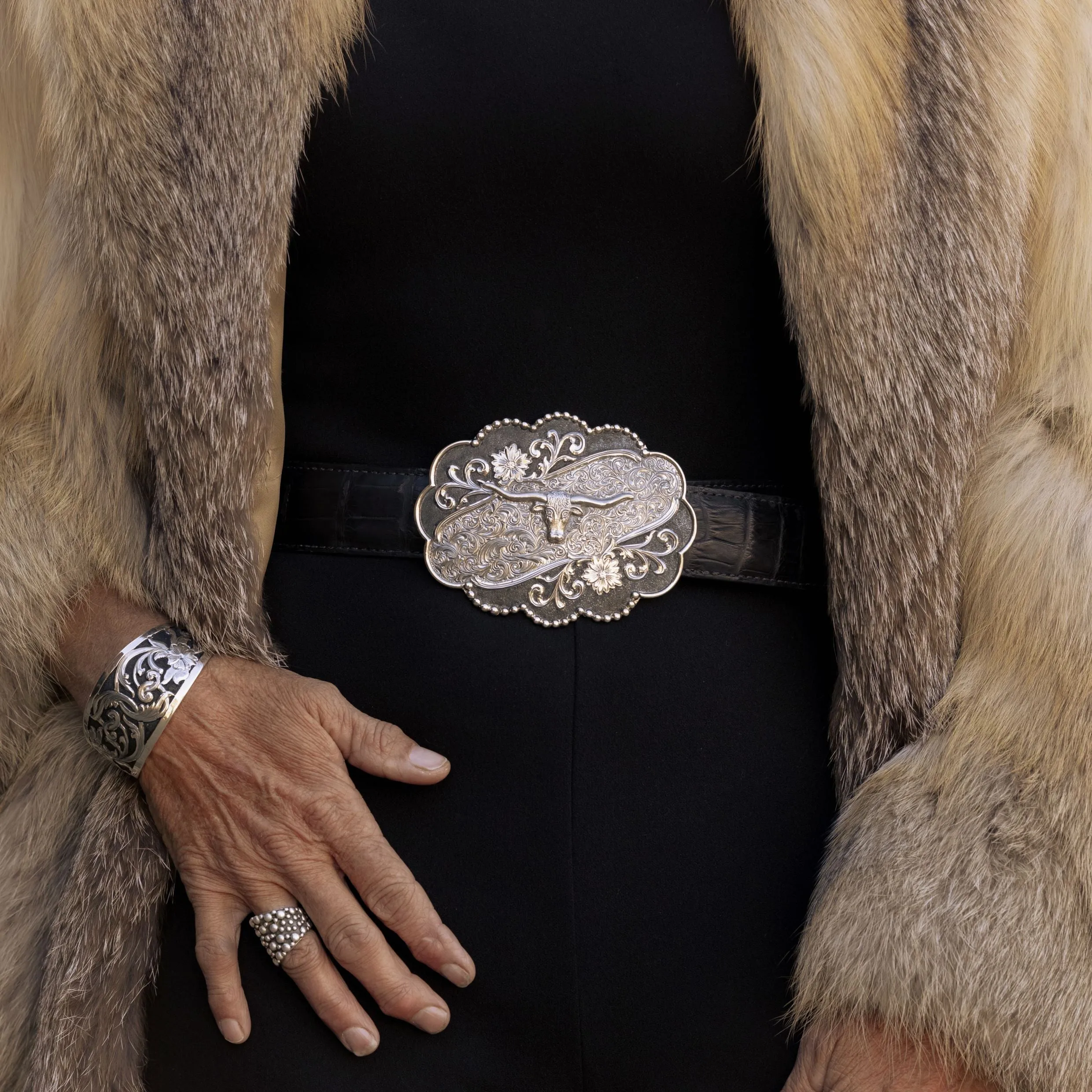 The 'Celebration Longhorn' Trophy Buckle