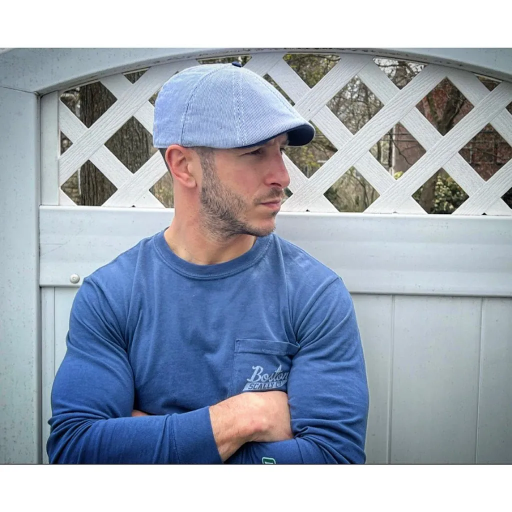 THE DERBY - BLUE SEERSUCKER