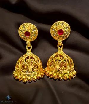 The Samiram Silver Kemp Jhumka