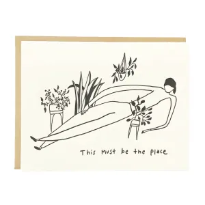 this must be the place card