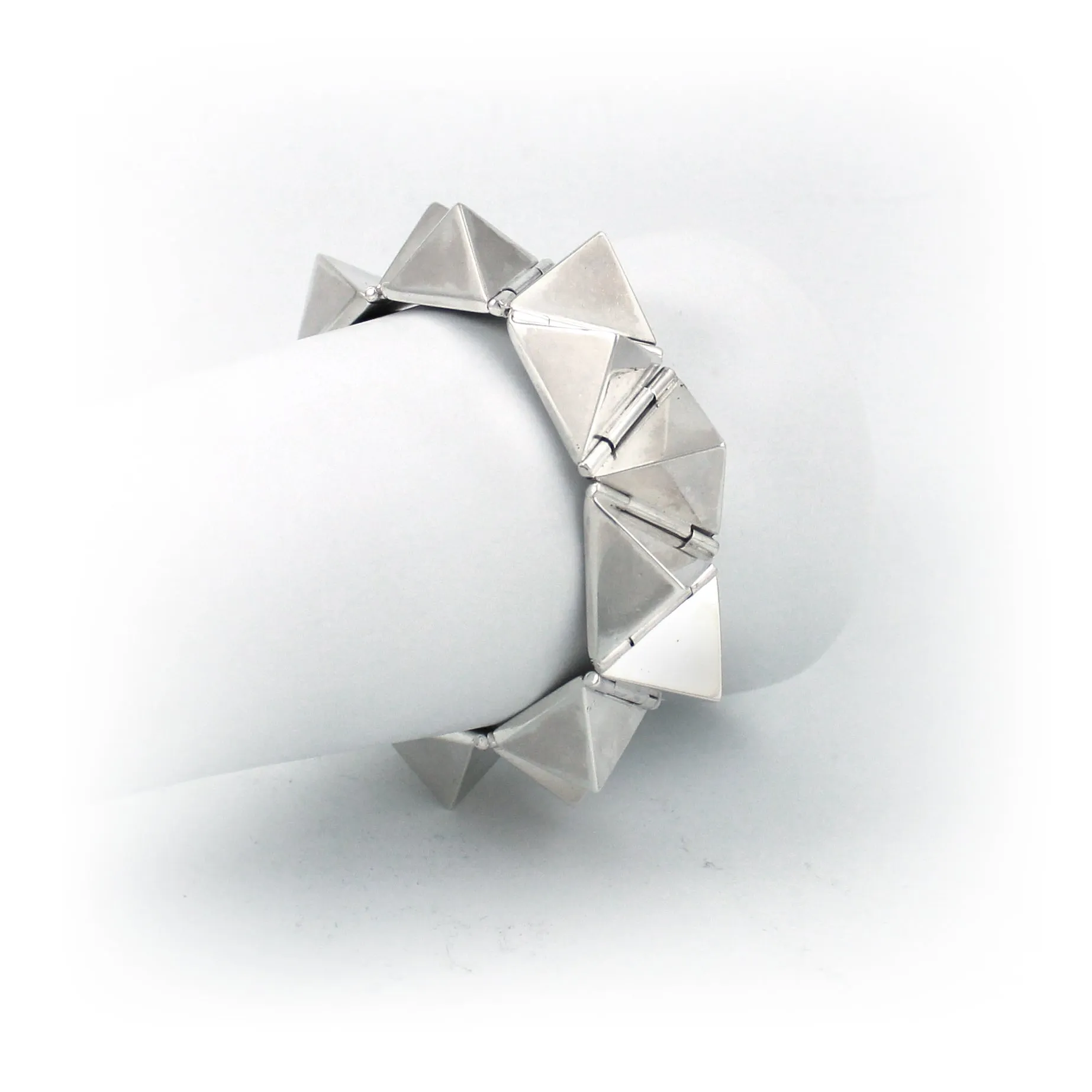 Triangle Pyramid Bracelet