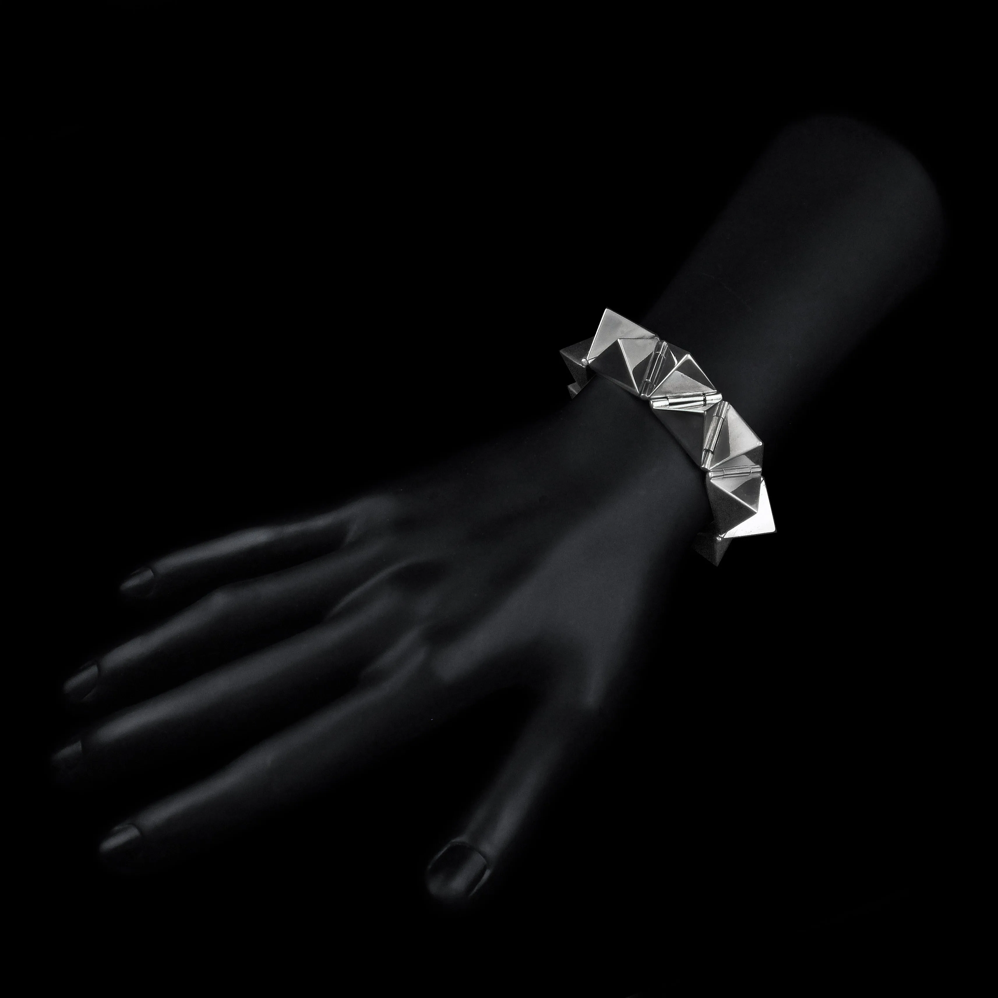 Triangle Pyramid Bracelet