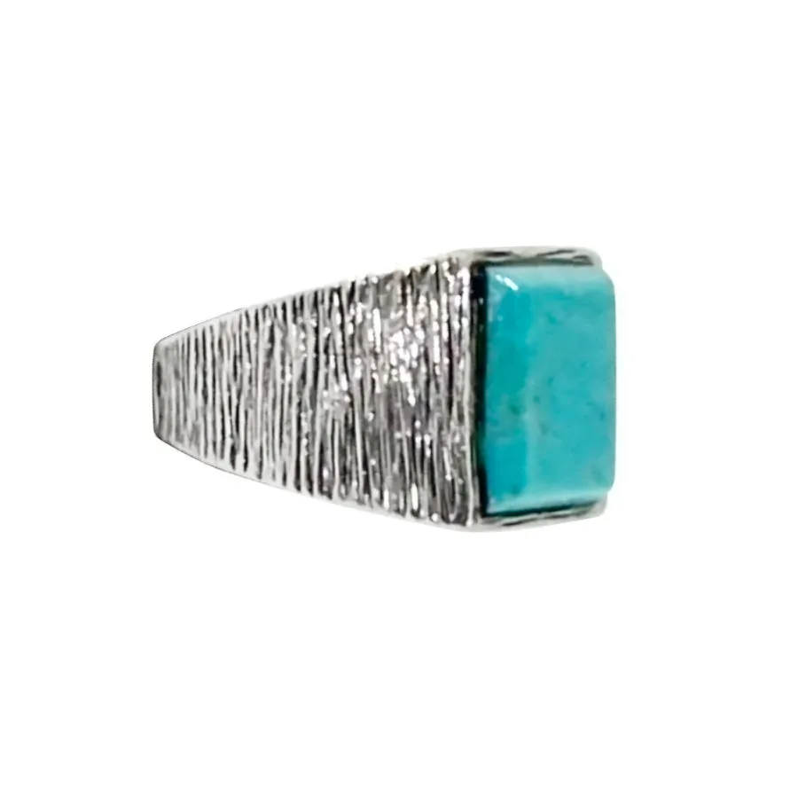 Turquoise Sterling Silver Ring I Jan Leslie