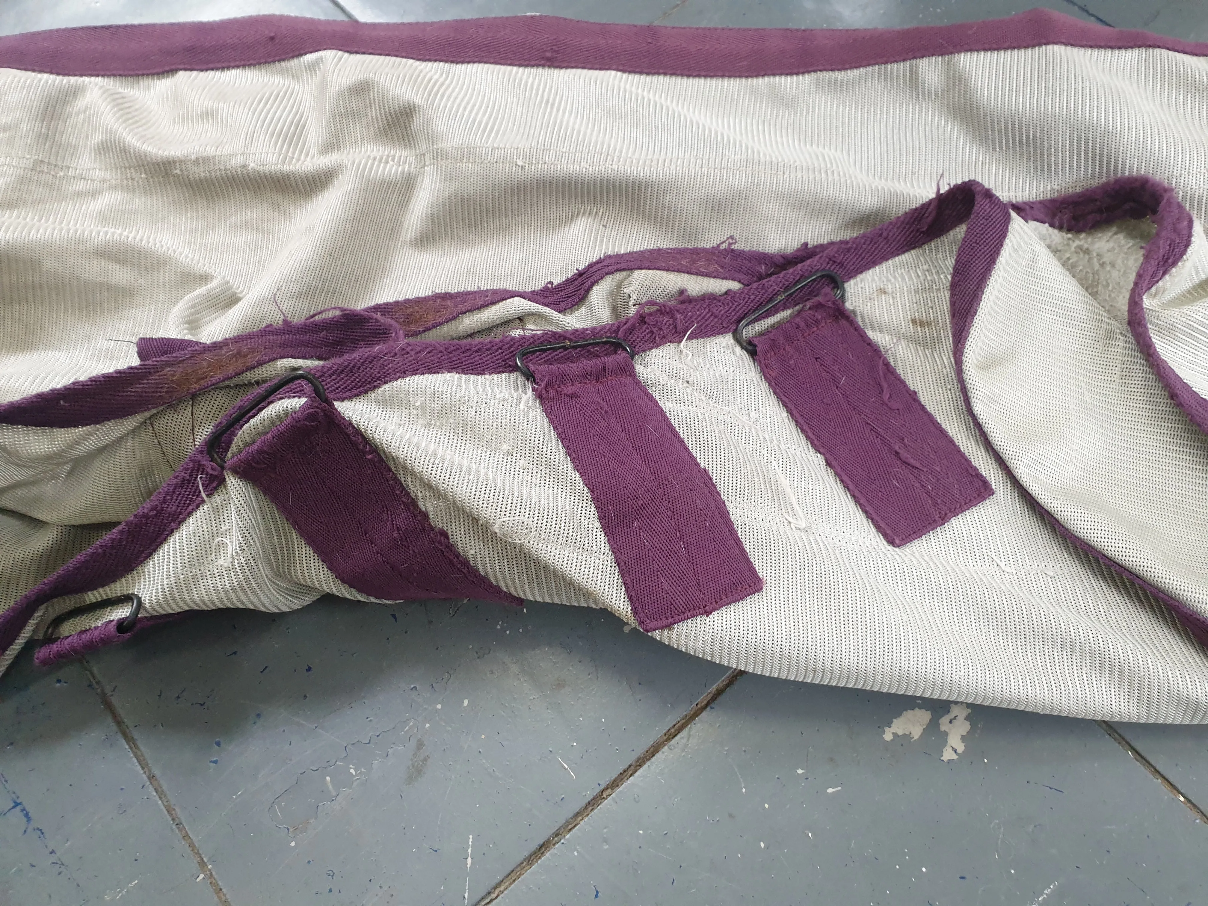 Used 7'3" Derby House Combo fly rug FREE POSTAGE🟢