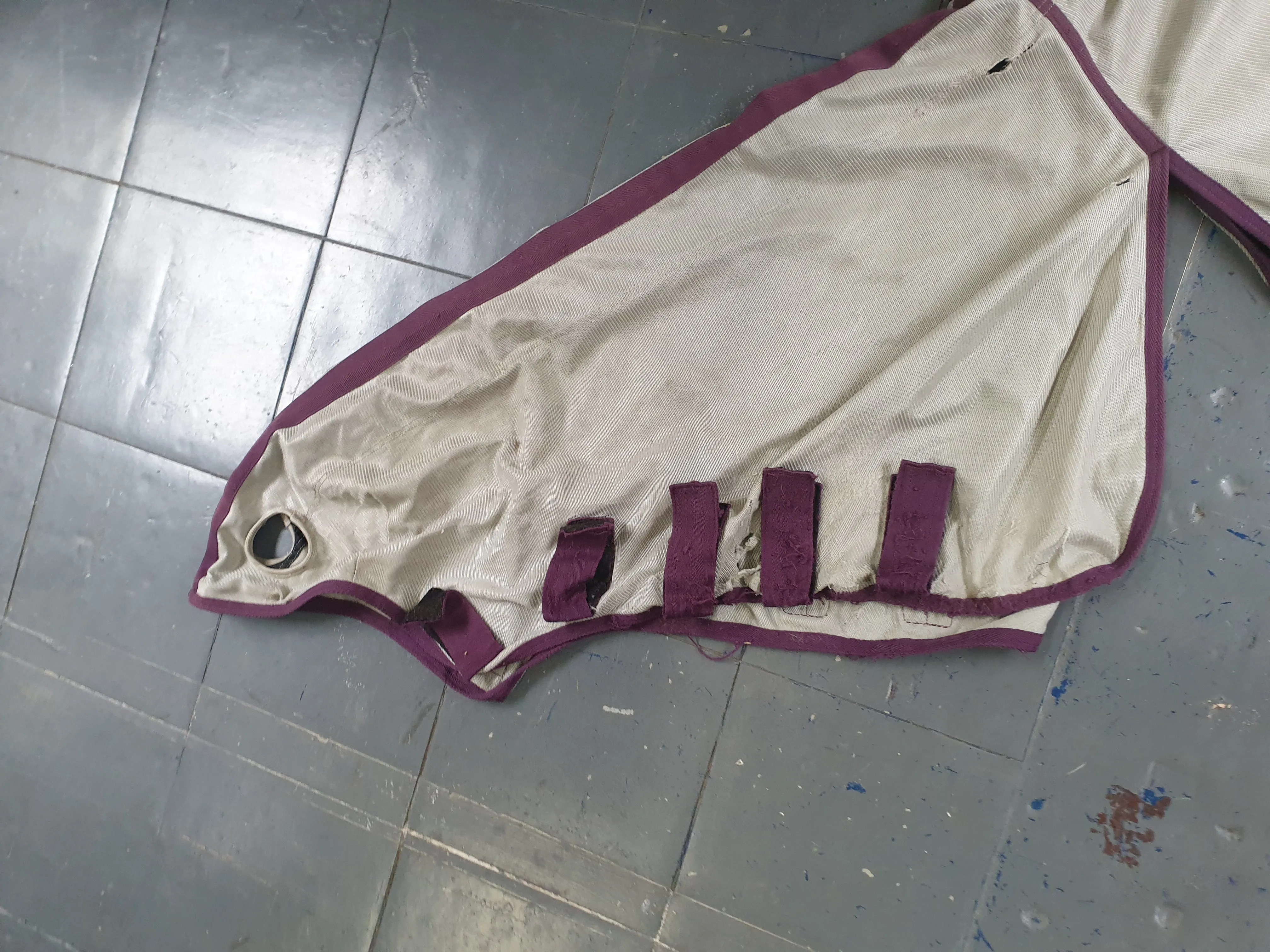Used 7'3" Derby House Combo fly rug FREE POSTAGE🟢