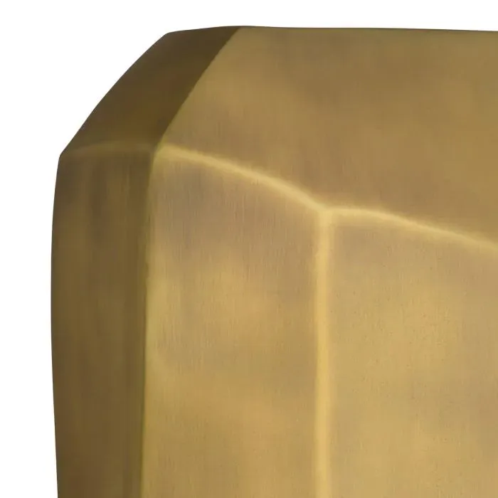 Vase Linos L - Antique Brass Finish