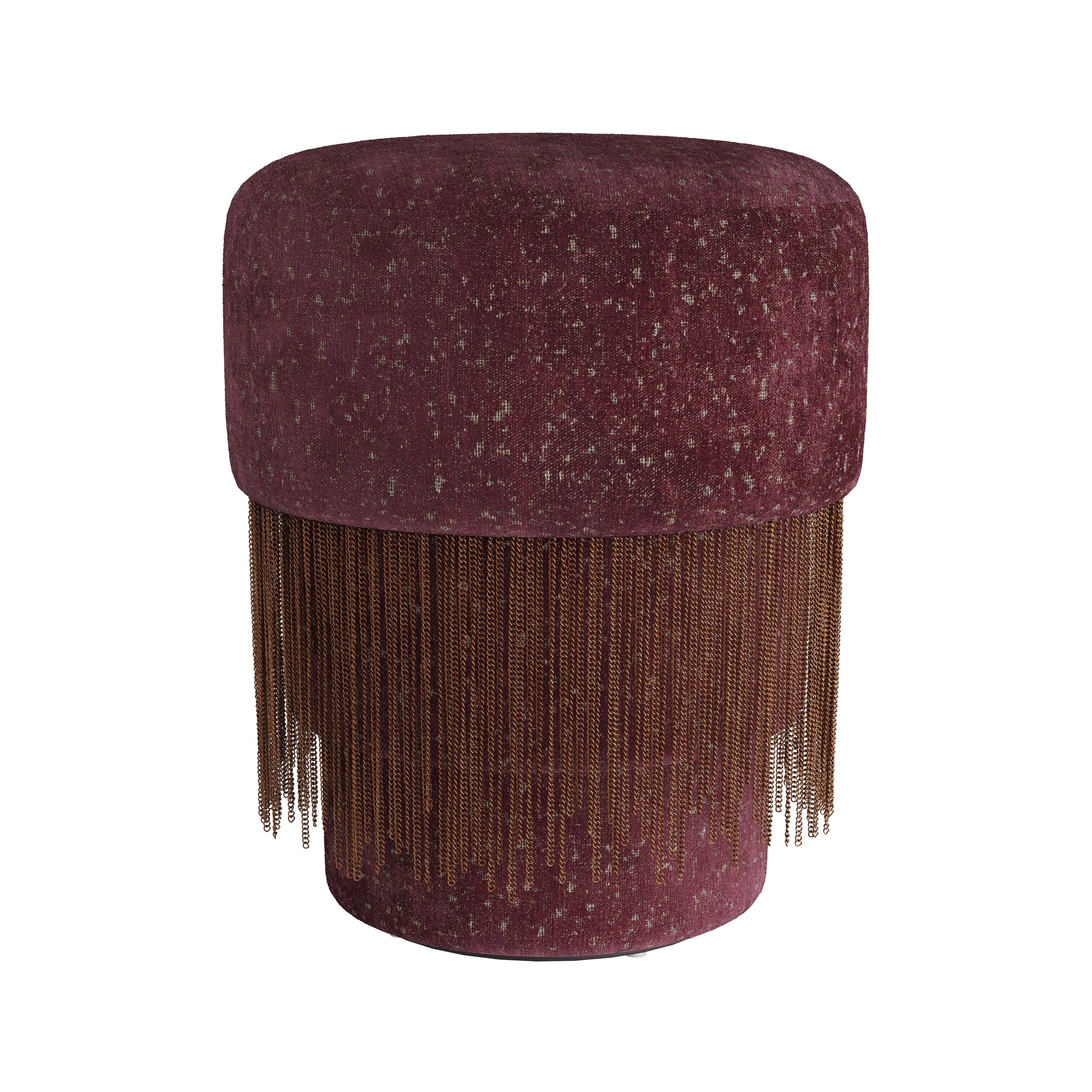 Vin Fringe Ottoman