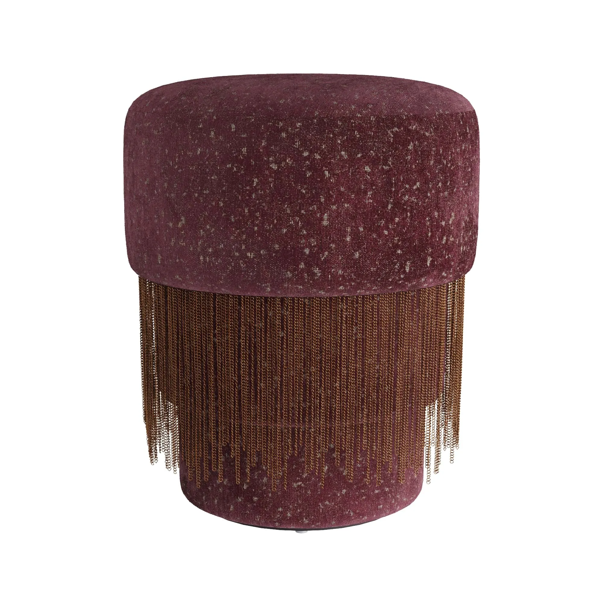 Vin Fringe Ottoman