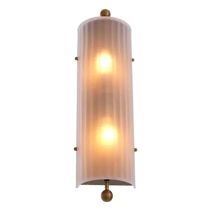 Wall Lamp Juno - Antique Brass Finish