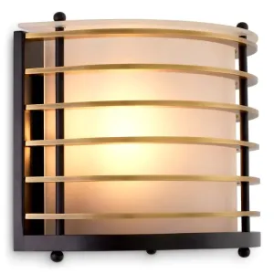 Wall Lamp Logan - Antique Brass Finish