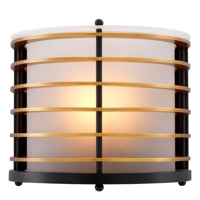 Wall Lamp Logan - Antique Brass Finish