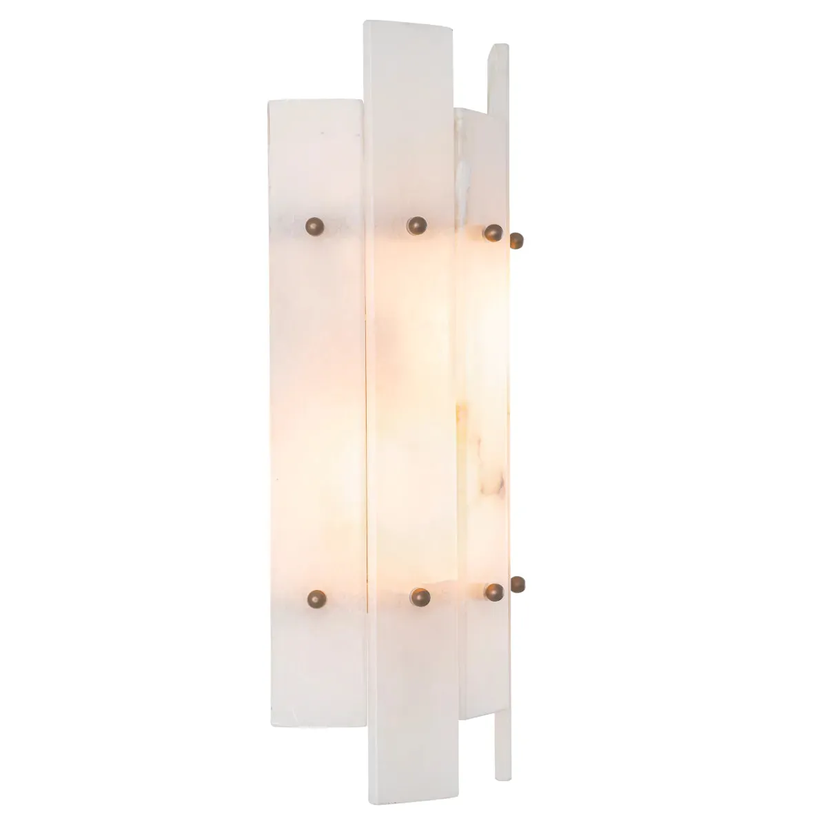 Wall Lamp Ruby - Antique Brass Finish