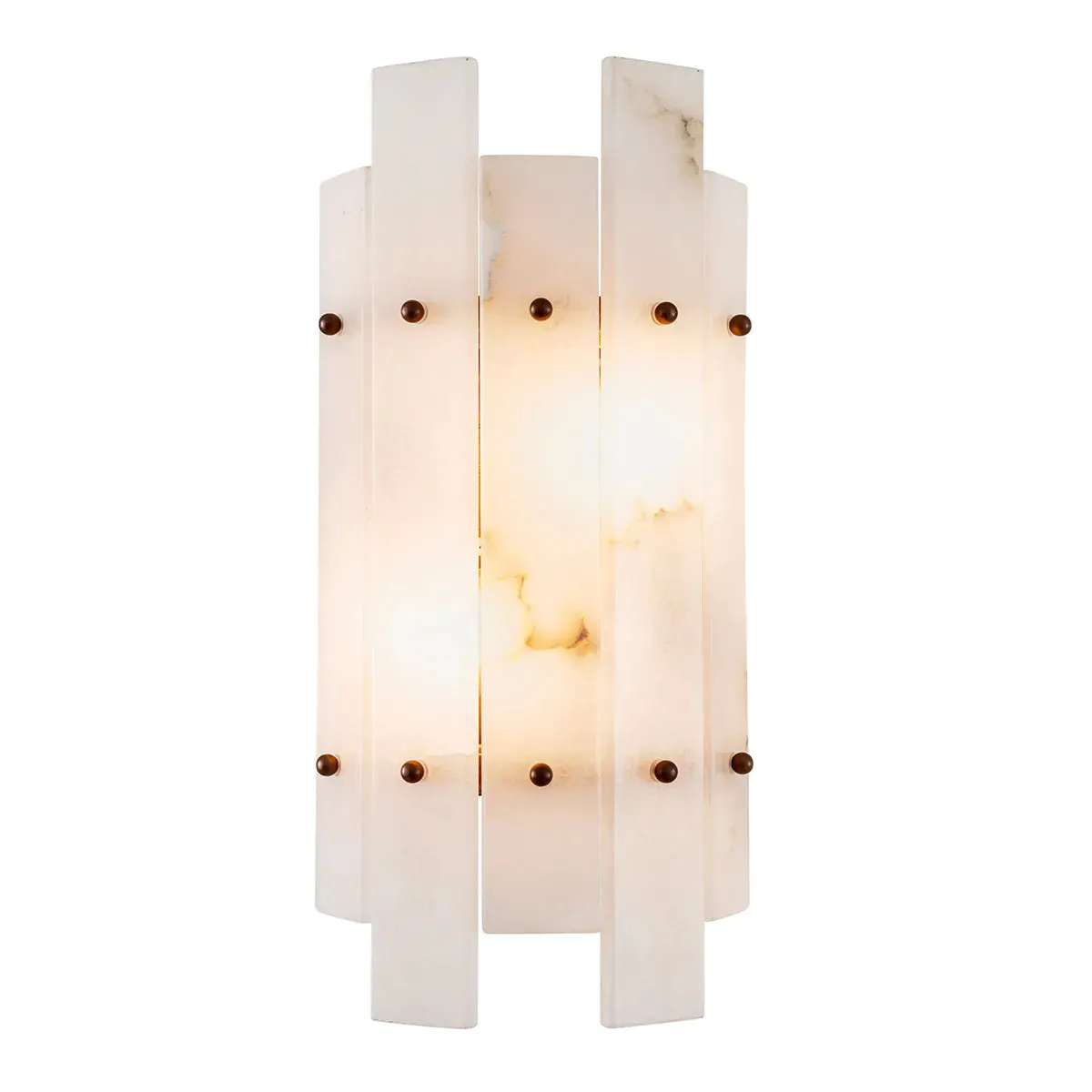 Wall Lamp Ruby - Antique Brass Finish