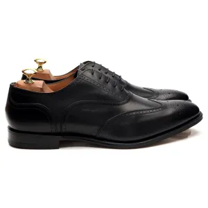 'Walton' Black Leather Oxford Brogue UK 9.5 G