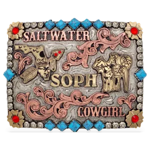 Western Voyage Custom Buckle