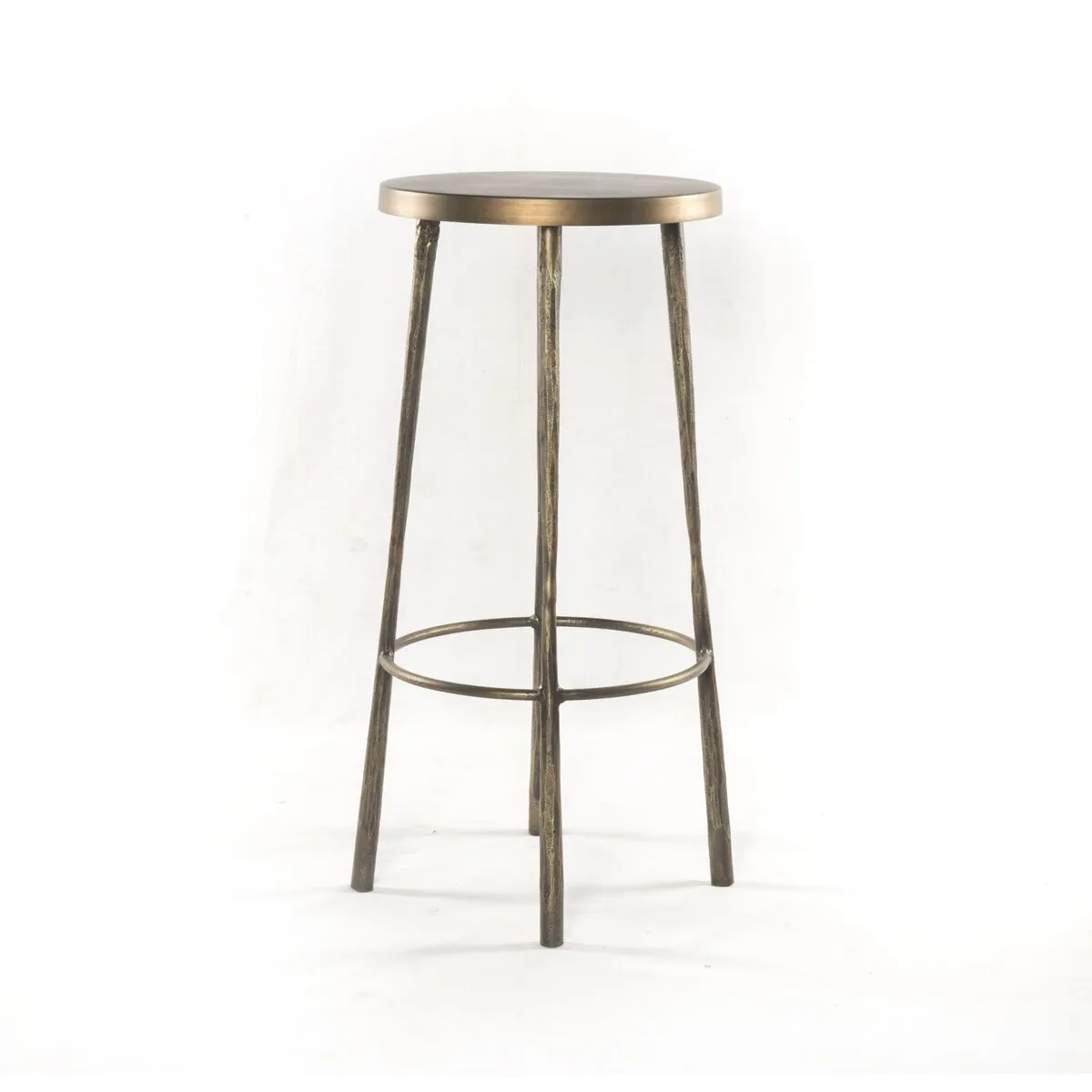 Westwood Bar Stool, Antique Brass