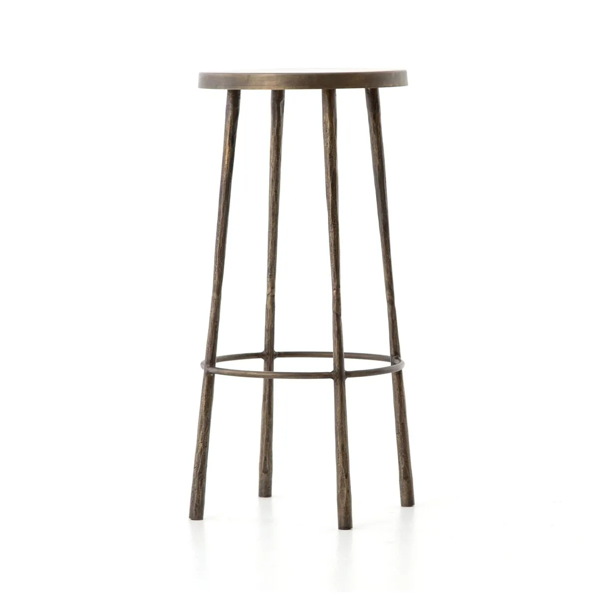 Westwood Bar Stool, Antique Brass