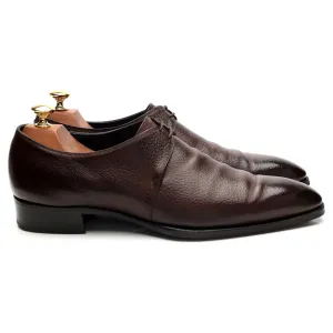 'Wilde' Brown Pigskin Leather Derby UK 9.5 E