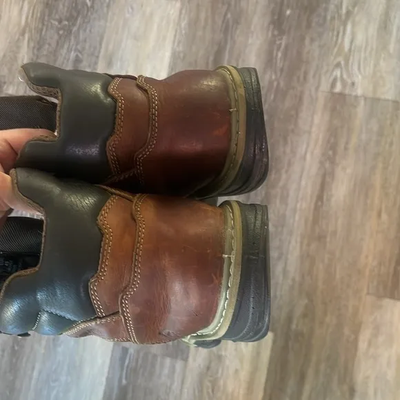 Wolverine Raiders 6 in construction work lace up boots size 10 leather