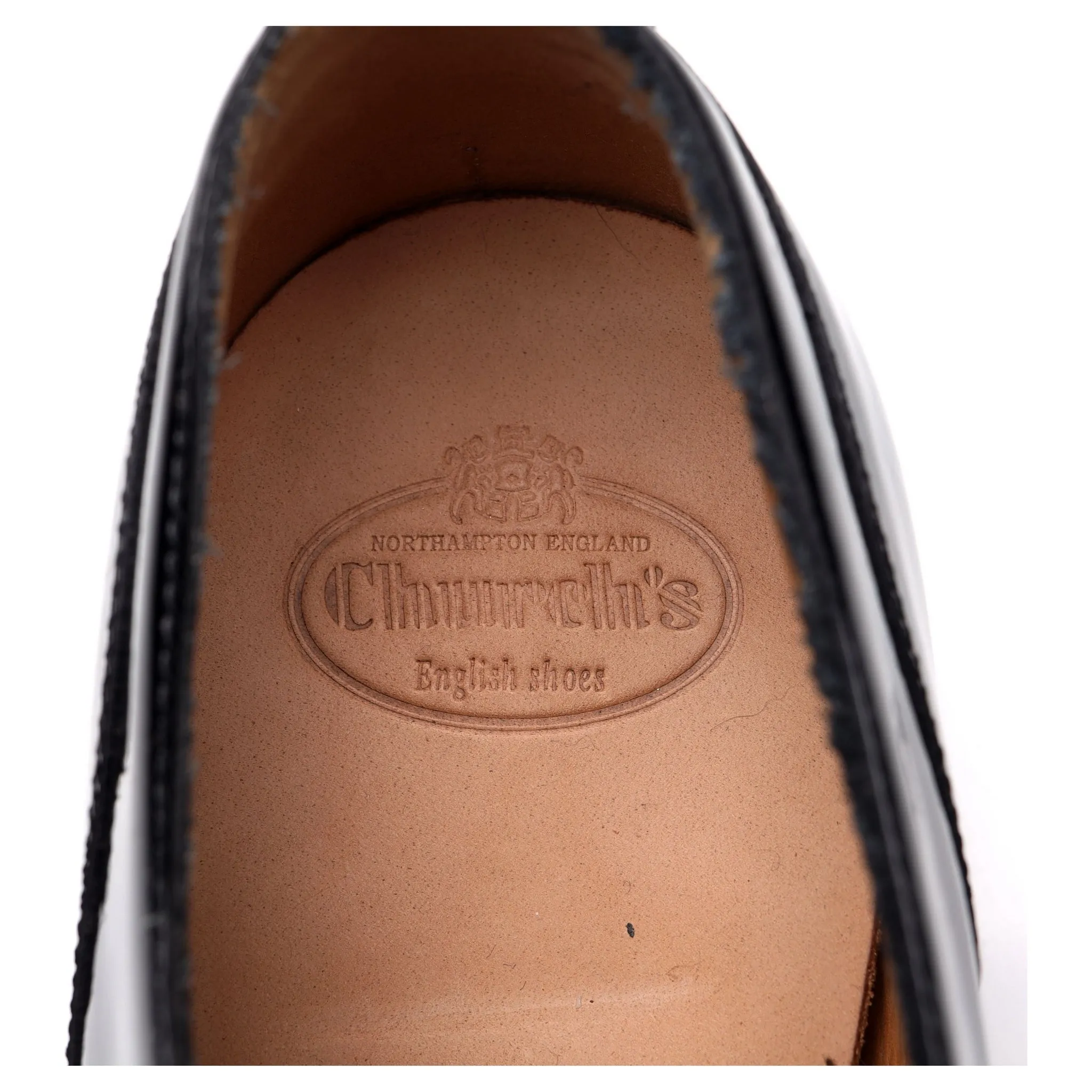 Women's 'Louise' Black Patent Leather Derby UK 4.5 EU 37.5