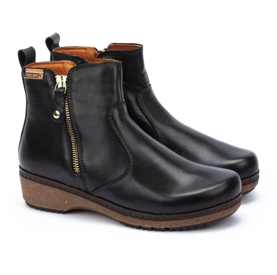 WOMEN'S PIKOLINOS GRANADA BOOT W0W8980C1000 COLOR: BLACK