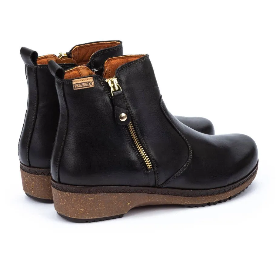 WOMEN'S PIKOLINOS GRANADA BOOT W0W8980C1000 COLOR: BLACK
