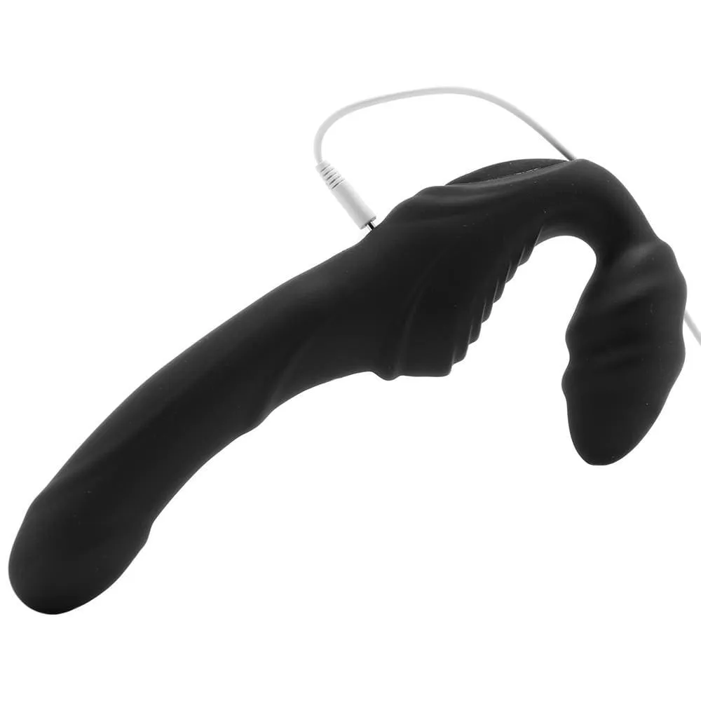 XR Brands U Strap Pro Rider 9X Vibrating Strapless Strap-On