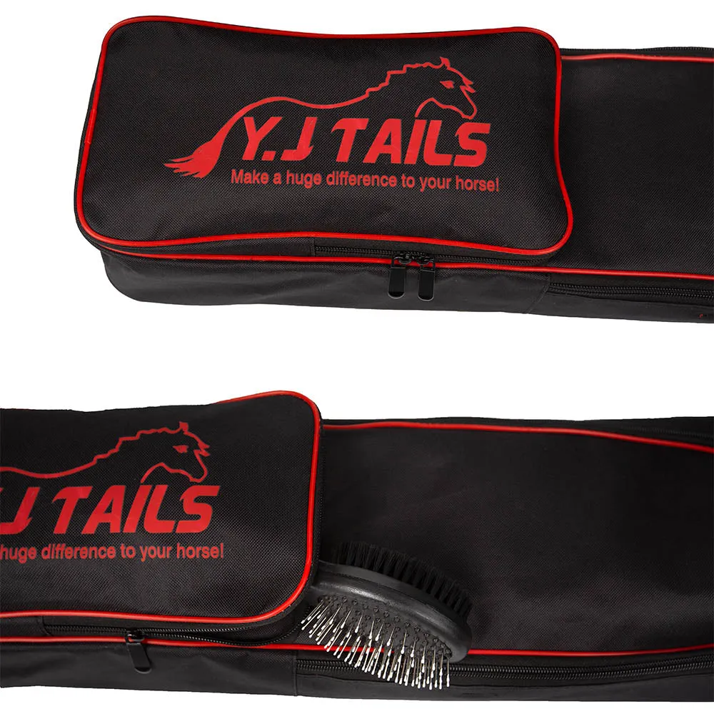 Y.J TAILS Horse Tail Extension Bag with a FREE Horse Brush